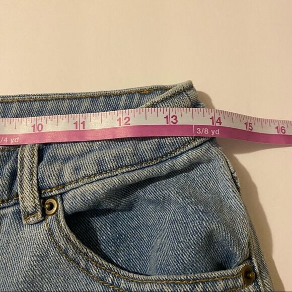 Forever 21 Denim Miniskirt Sz M - Picture 7 of 7